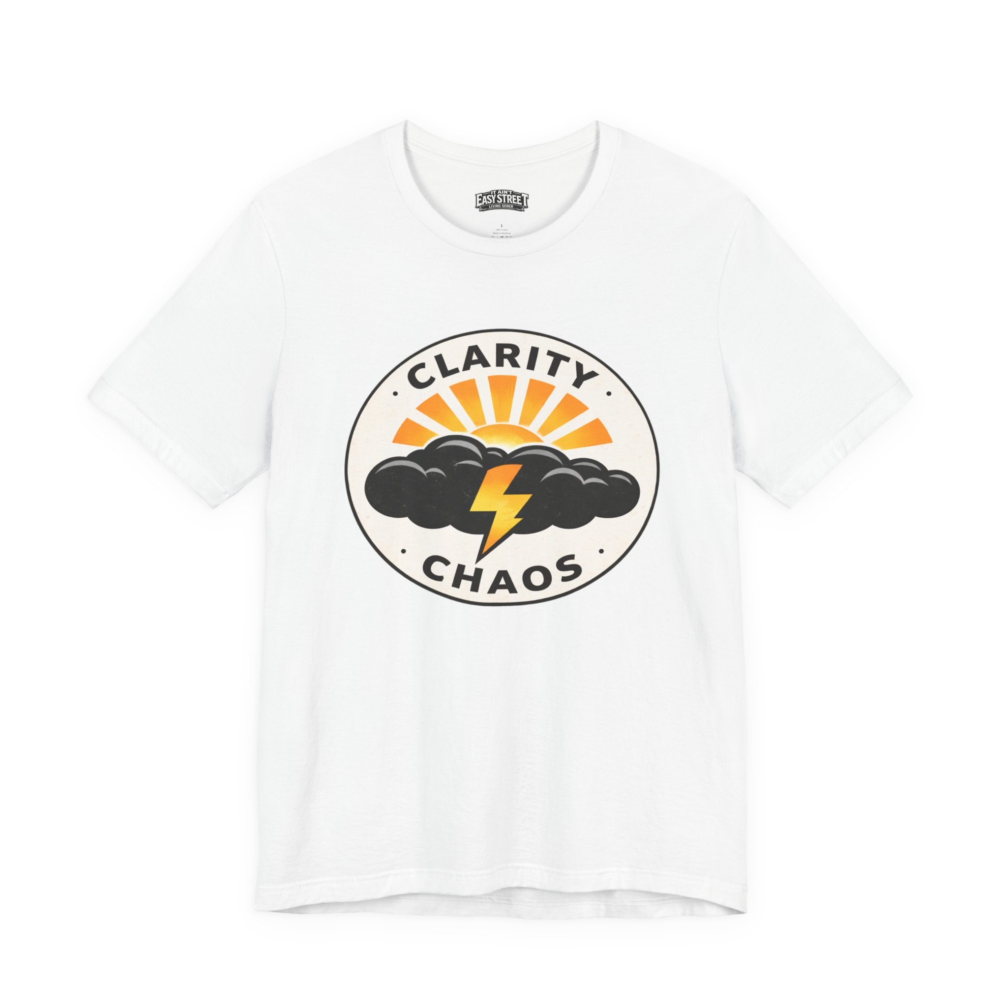 Clarity Over Chaos Lightning Tee