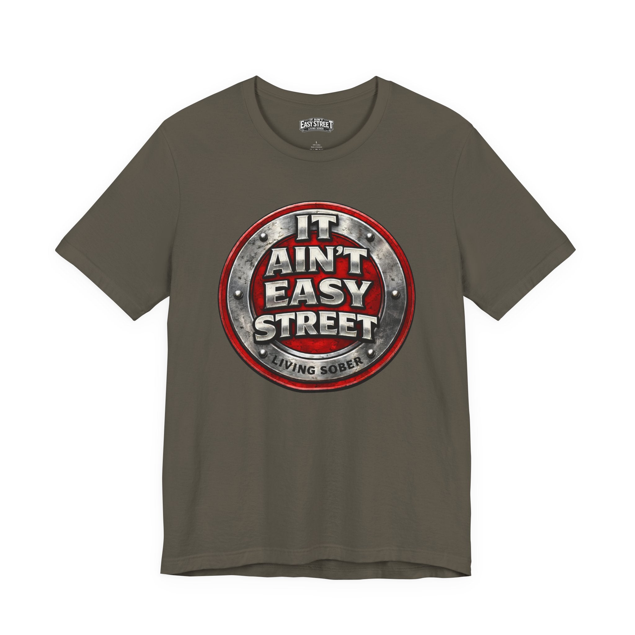 It Ain't Easy Street Crest Tee