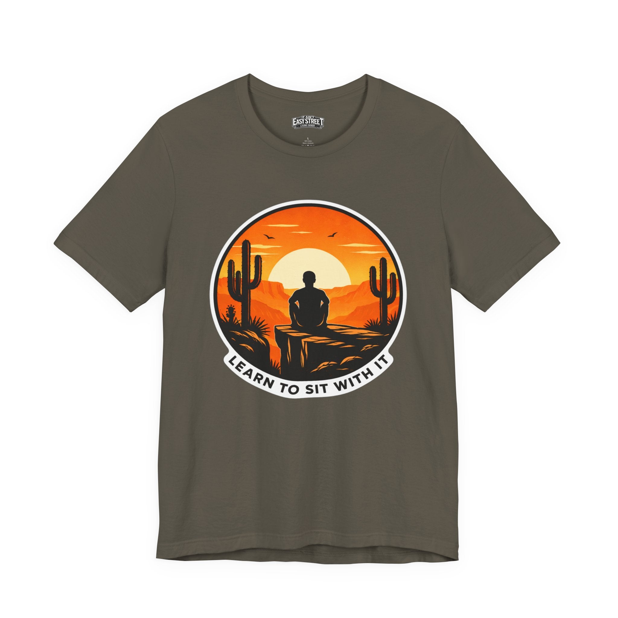 Learn to Sit With It Tee