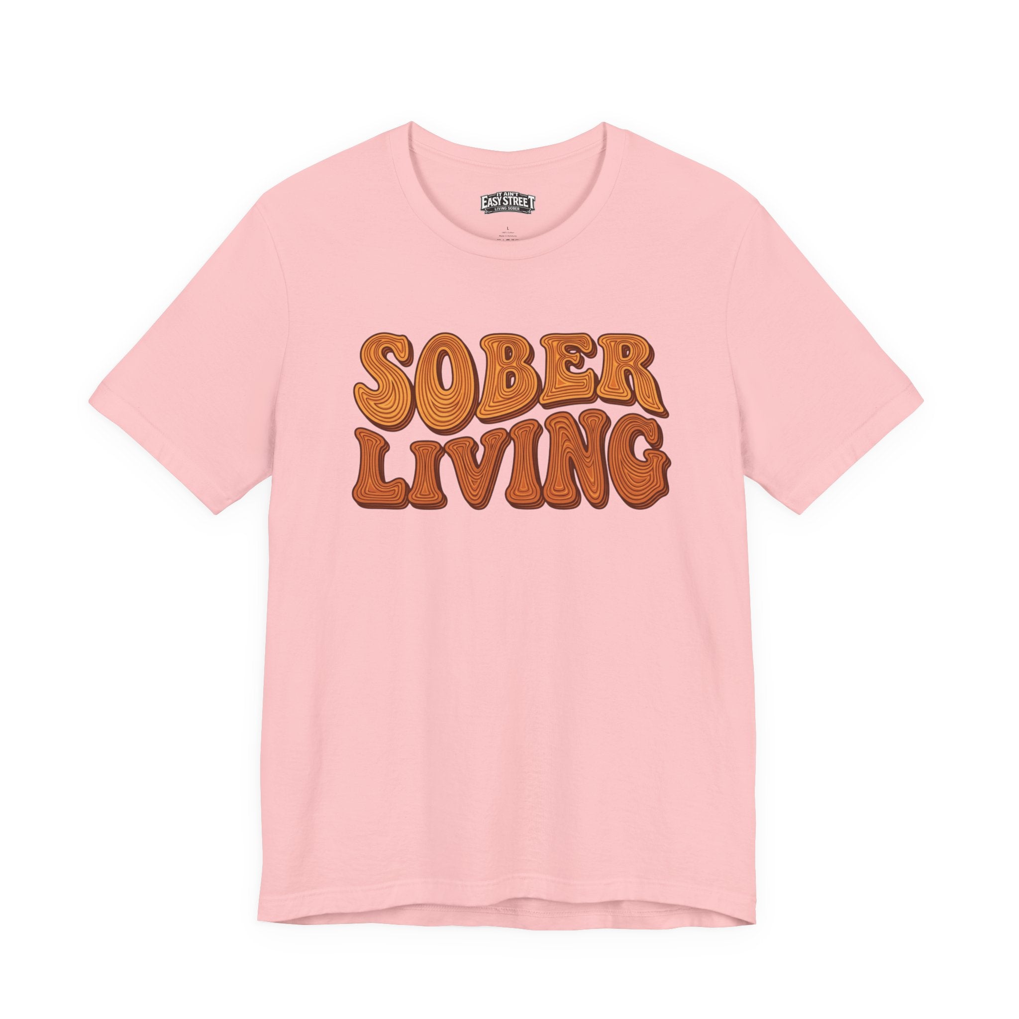 Sober Living Retro Tee