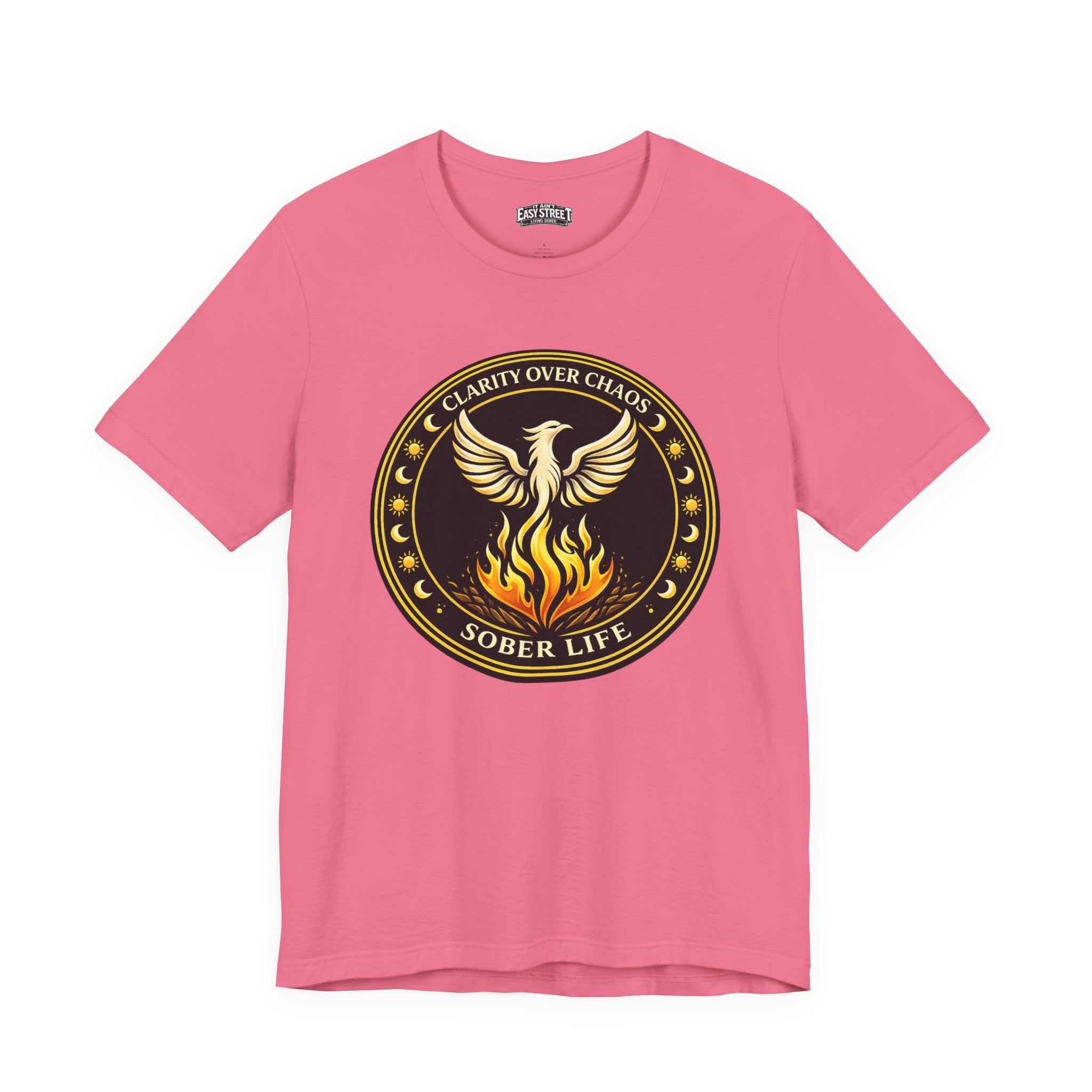 Clarity Over Chaos Crest - Sober Life Tee