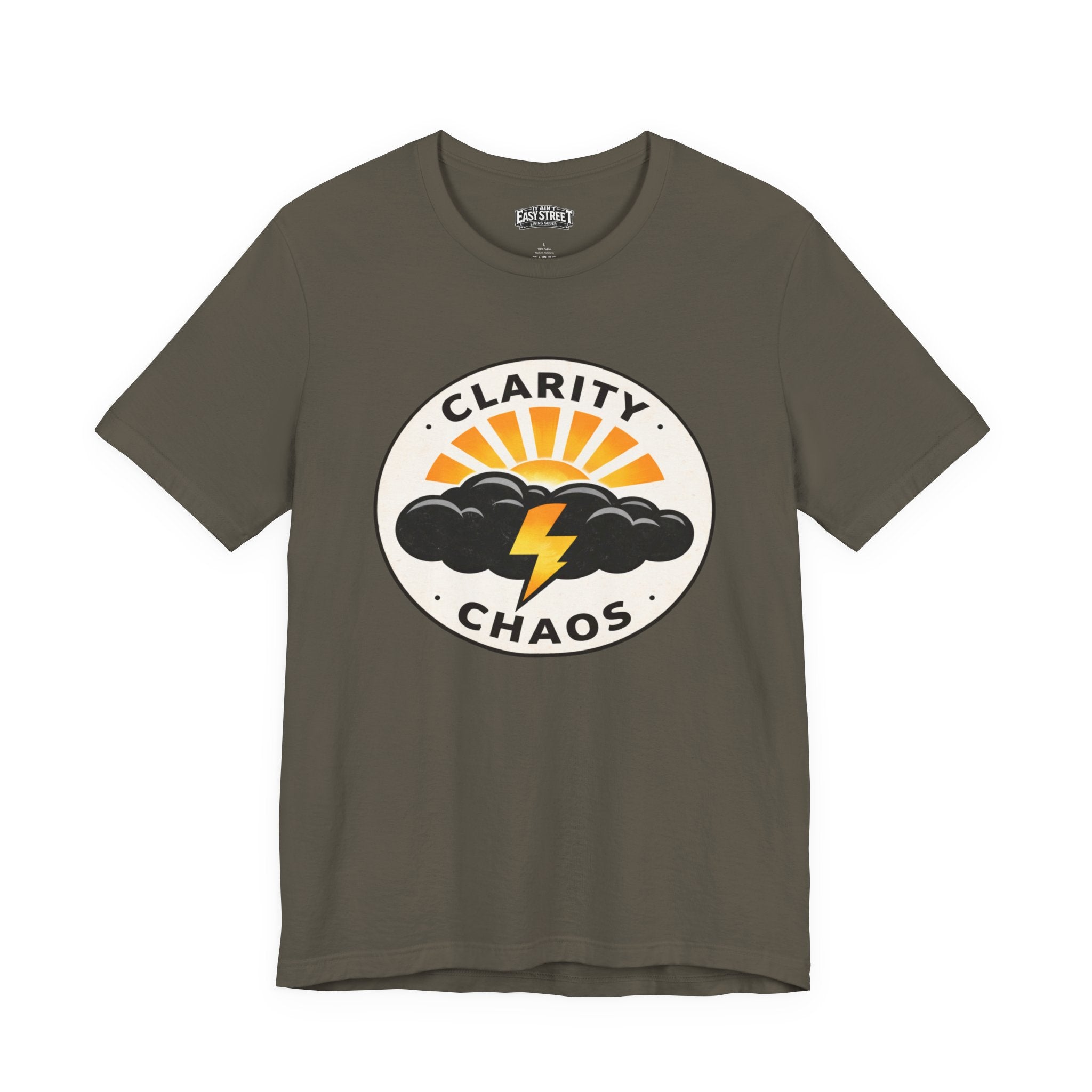 Clarity Over Chaos Lightning Tee
