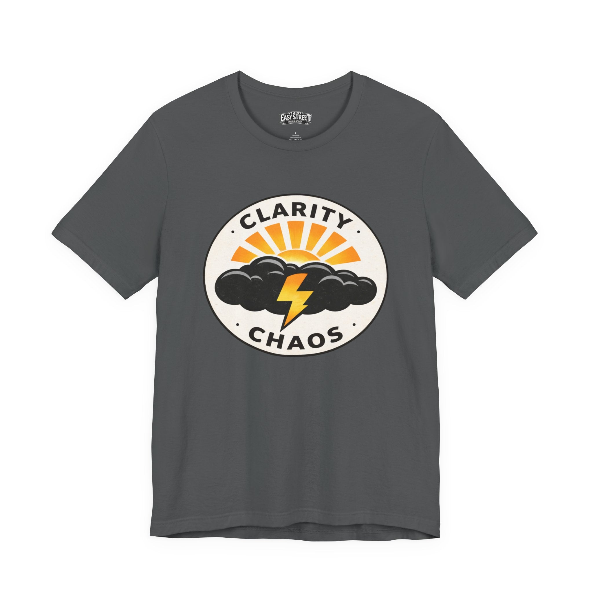 Clarity Over Chaos Lightning Tee