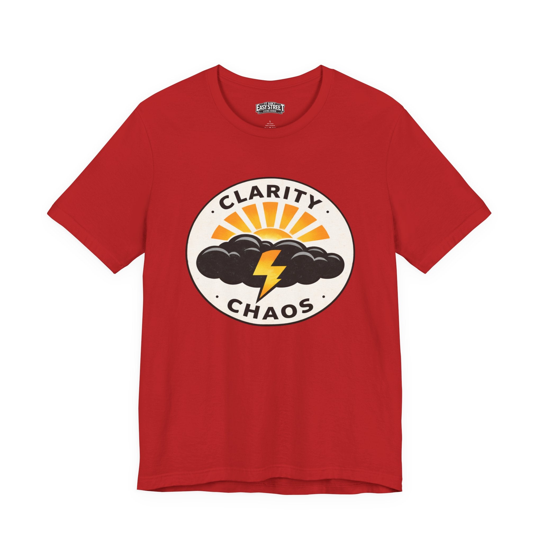 Clarity Over Chaos Lightning Tee