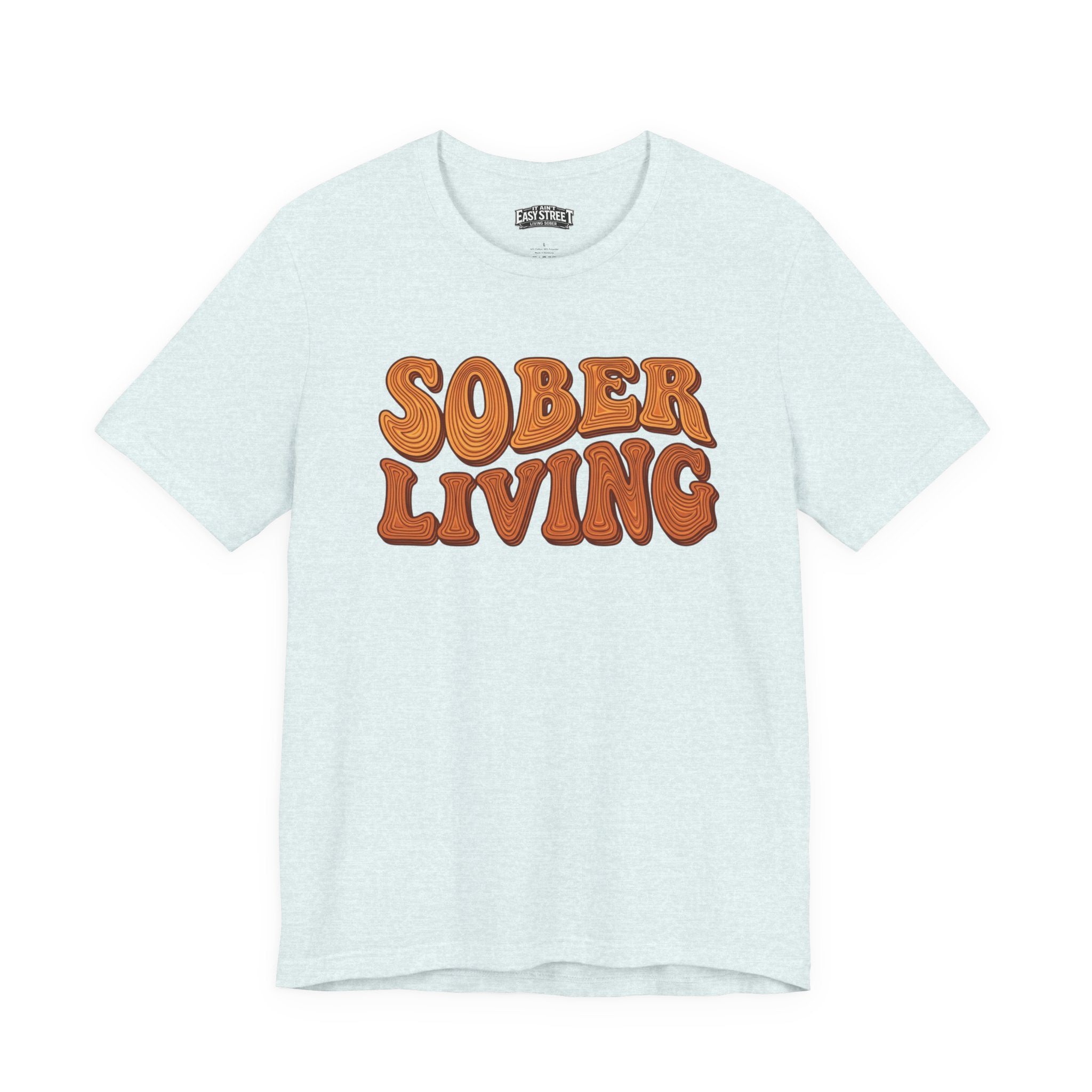 Sober Living Retro Tee