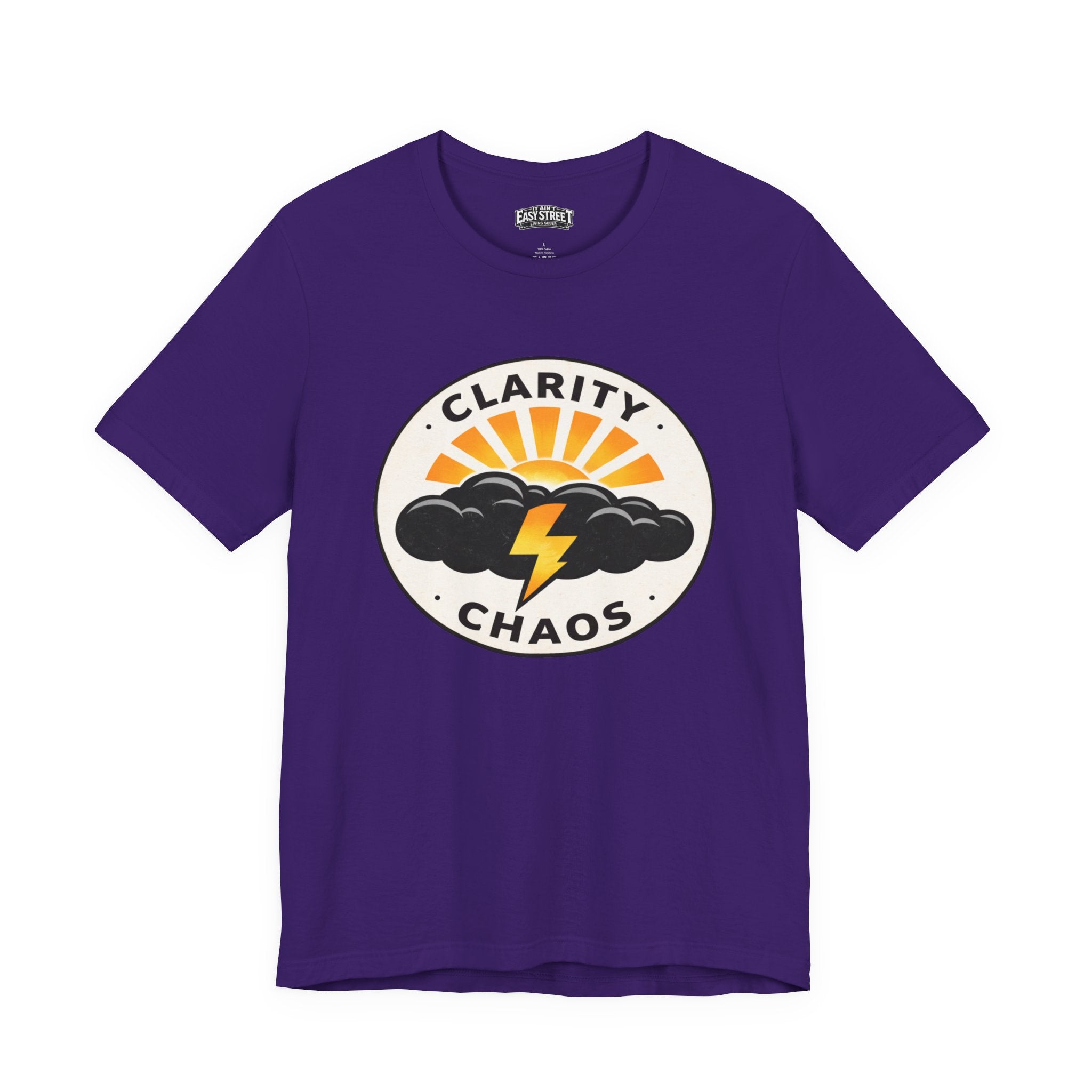 Clarity Over Chaos Lightning Tee